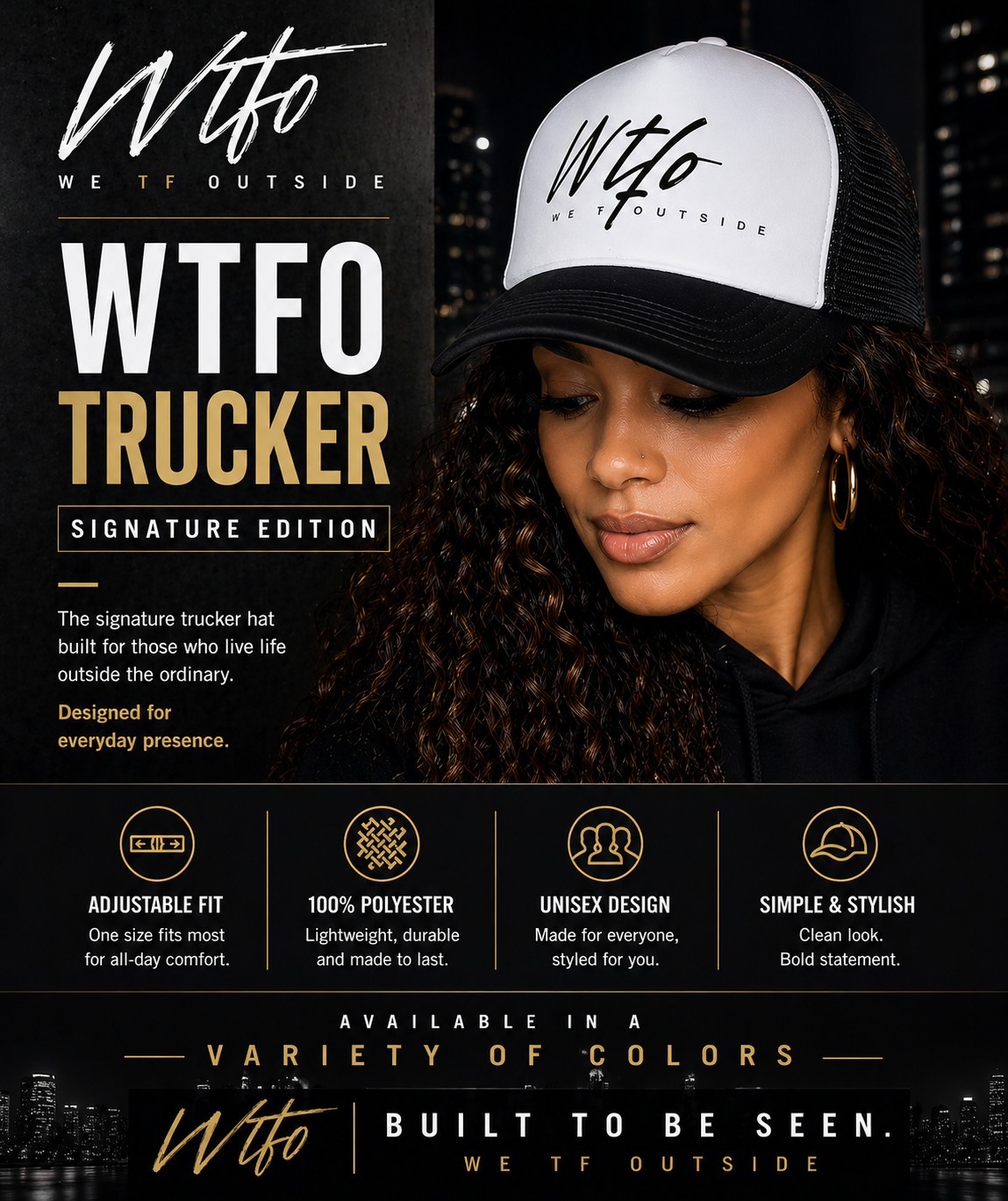 WTFO Signature Trucker Hat